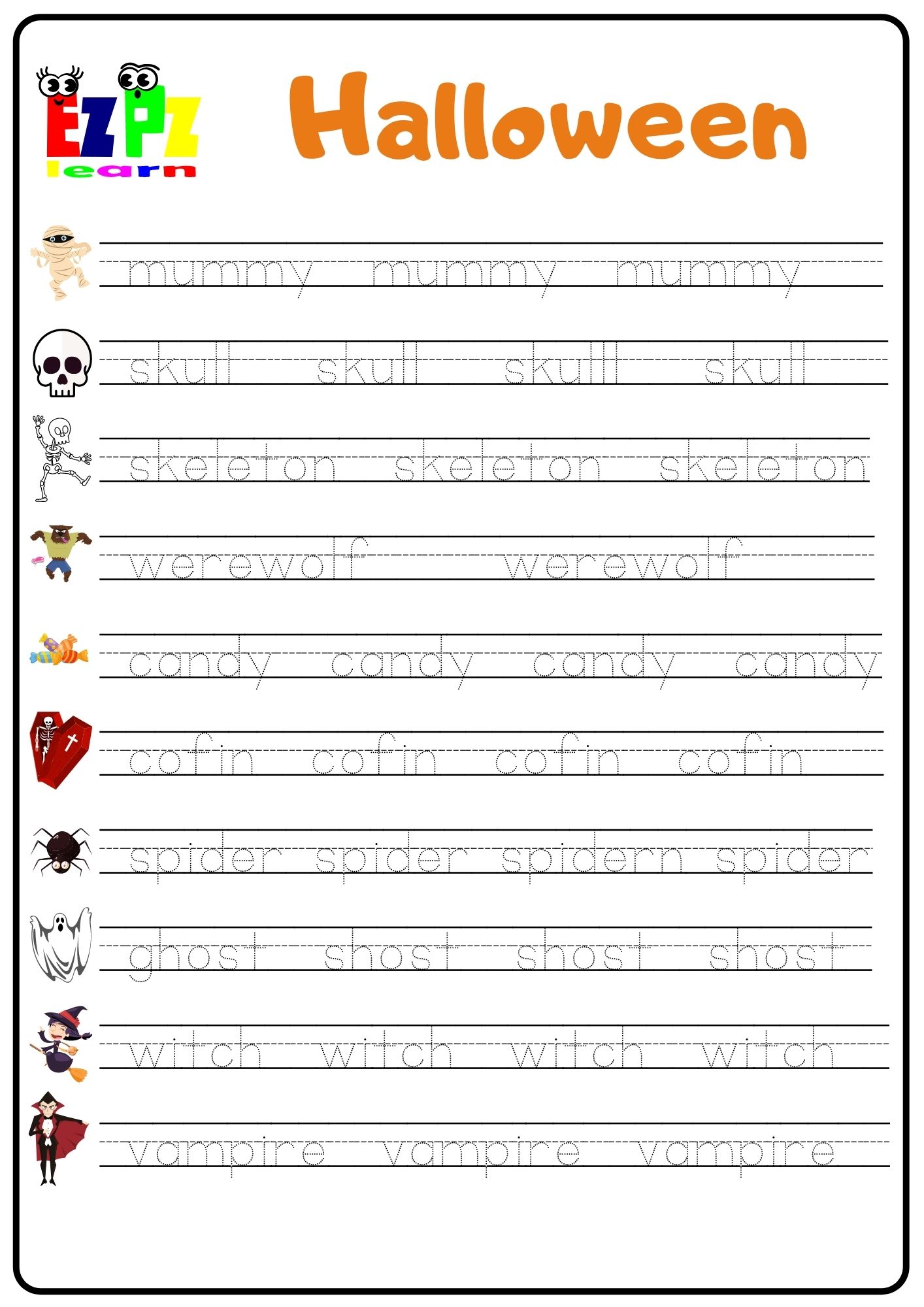halloween-ezpzlearn